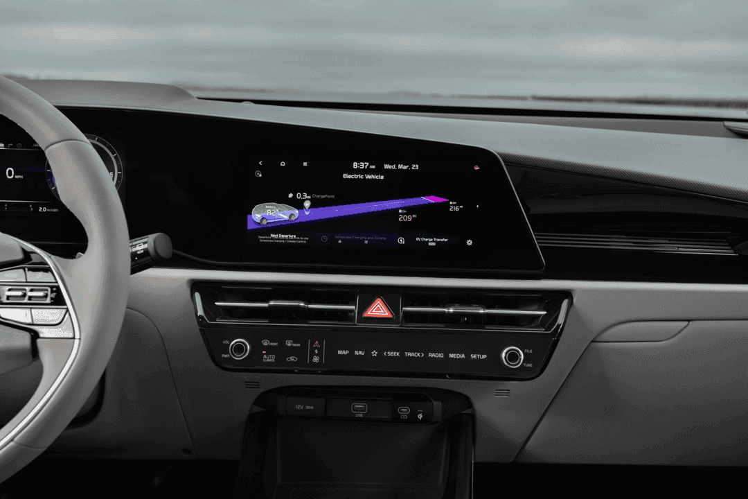 Écran numérique du Kia Niro EV 2026