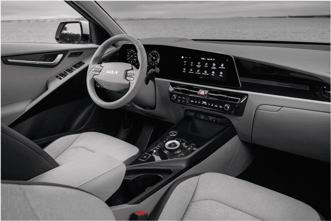 Habitacle avant du Kia Niro EV 2026