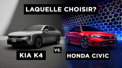 Kia K4 vs. Honda Civic – Laquelle choisir?